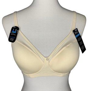 Bali One Smooth U Ultra Lite Spacer Bra Beige Size 36B Wireless Convertible